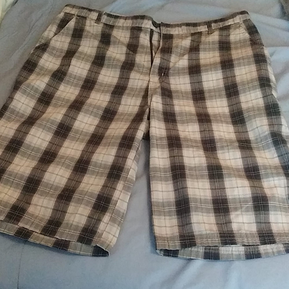Plaid shorts